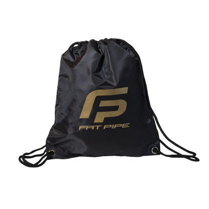 FAT PIPE AIR DRAWSTRING BACKPACK BLACK/GOLD