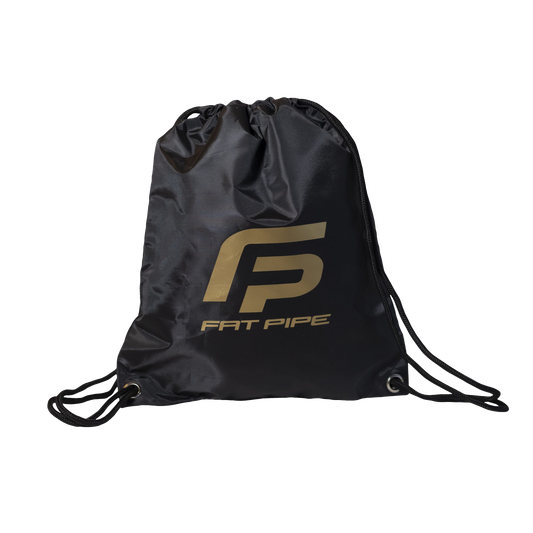 FAT PIPE AIR DRAWSTRING BACKPACK BLACK/GOLD